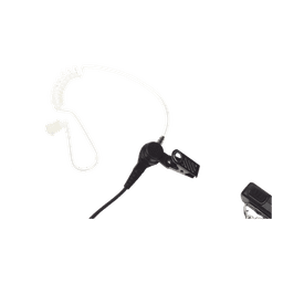 Micrófono-Audífono de Tubo Acústico / Grado Médico / PTT de Alta Resistencia / Cable Kevlar / Conector 2 Pines