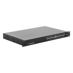 Switch EdgeMAX administrable de 24 puertos Gigabit con PoE+/PoE Pasivo 24V + 2 Puertos SFP, 250 W