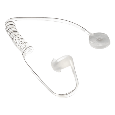Tubo acústico transparente con conector circular, fabricación de alta calidad