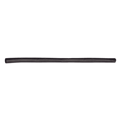 Tubo Termoencogible (Termofit) Negro de 1.2 m, 1" de Diámetro, Reduce de 2:1, Poliolefina.