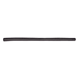 Tubo Termoencogible (Termofit) Negro de 1.2 m, 1" de Diámetro, Reduce de 2:1, Poliolefina.