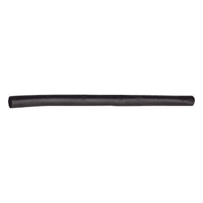 Tubo Termoencogible (Termofit) Negro de 1.2 m, 1/2" de Diámetro, Reduce de 2:1, Poliolefina.