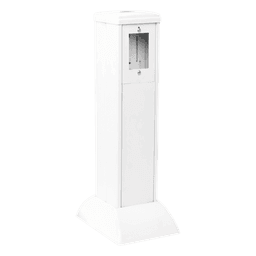 Mini Columna para Concentrar, Distribuir y Ordenar Cables de Energía Eléctrica o Puertos de Datos de Telecomunicaciones (10000-01000)