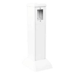 Mini Columna para Concentrar, Distribuir y Ordenar Cables de Energía Eléctrica o Puertos de Datos de Telecomunicaciones (10000-01000)