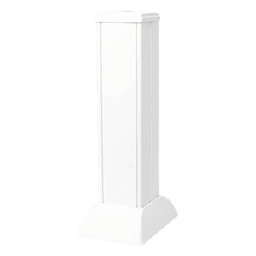 Mini Columna para Concentrar, Distribuir y Ordenar Cables de Energía Eléctrica o Puertos de Datos de Telecomunicaciones (10000-01000)