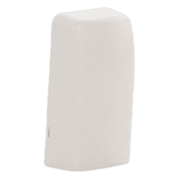 Caja de Montaje en Superficie, Para 2 Módulos Keystone, Color Blanco Mate