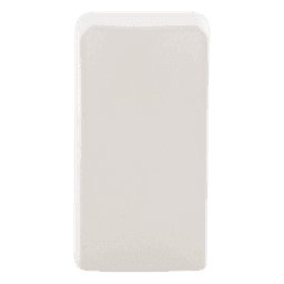 Caja de Montaje en Superficie, Para 2 Módulos Keystone, Color Blanco Mate