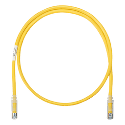 Cable de Parcheo UTP Categoría 6, con Plug Modular en Cada Extremo - 3 Metros (9.84 Pies) - Amarillo