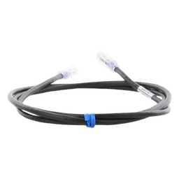Cable de Parcheo UTP Categoría 6, con Plug Modular en Cada Extremo - 1.5 Metros (4.92 Pies) - Negro