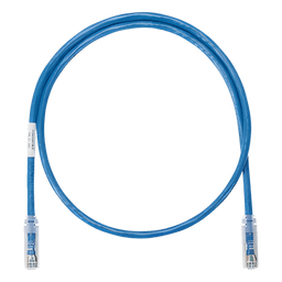 Cable de Parcheo UTP Categoría 6, con Plug Modular en Cada Extremo - 2 Metros (6.56 Pies) - Azul