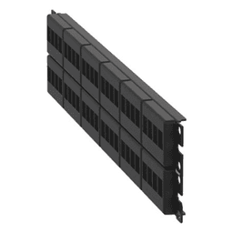 Panel de Parcheo Modular Keystone (Sin Conectores), de 48 Puertos, Identificación con Etiqueta Adhesiva, 2UR