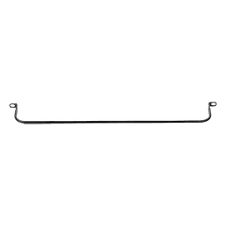 Barra para Aliviar Tensión o Peso Atrás de Patch Panel, Extendida de 2 Pulgadas, Color Negro