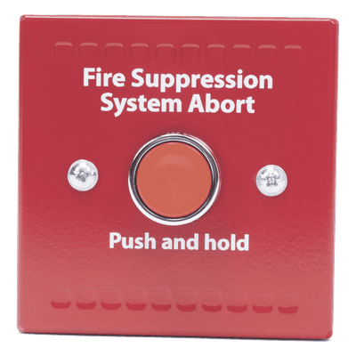 Botón De Aborto Para Panel De Supresión De Incendio HCVR-3R Serie FirePro Xtinguish (0100-16560)