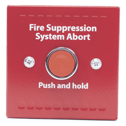Botón De Aborto Para Panel De Supresión De Incendio HCVR-3R Serie FirePro Xtinguish (0100-16560)