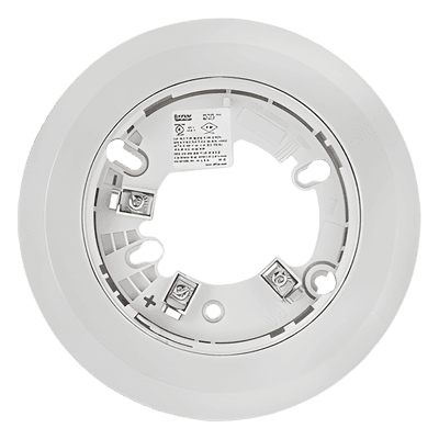 Base de 6 pulgadas para detectores IDP y SK, Color Marfil