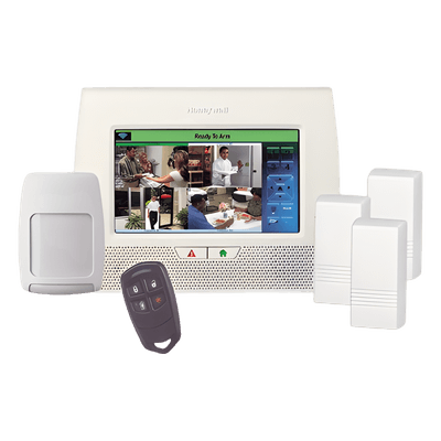 Panel de alarma inalámbrico con pantalla táctil color de 7 pulgadas y kit de sensores incluidos
