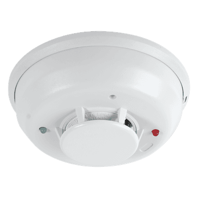 Detector de Humo Foto-Térmico Convencional de 2 Hilos con Relevador Auxiliar Forma C Integrado, Serie i3