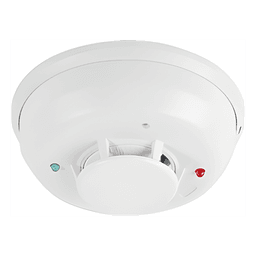 Detector de humo fotoeléctrico-térmico combinado de 4 hilos con sirena integrada de 85 dB, serie i3