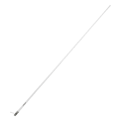 Antena Marina VHF de Fibra de Vidrio / Para Uso en Embarcaciones / Ganancia de 6 dB / 50 Watts / Base de Acero Inoxidable
