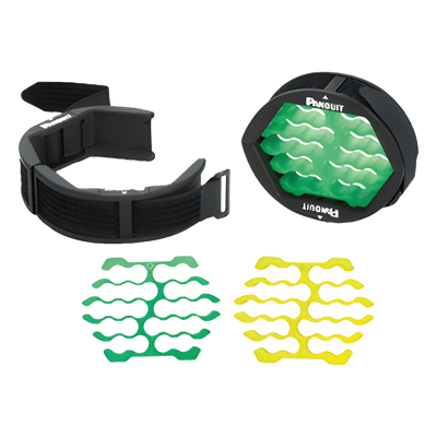 Herramienta Para Peinado y Organización de Cables, Incluye Organizador Verde Para Diámetros de Cables de 4.6 a 6.3 mm (0.18 a 0.25 Pulgadas) y Amarillo Para 5.9 a 7.9 mm (0.23 a 0.31 Pulgadas)