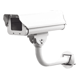 Gabinete antivandálico IP66 incluye calefactor/ventilador con brazo de acero 