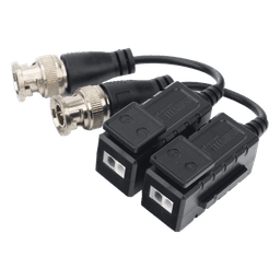 Kit de Transceptores (Baluns) con Terminal PUSH SUPERIOR, Resolución 4K , Cable flexible COAXIAL Blindado / COAXITRON / AUDIO POR COAXITRON / Menu OSD /Conector 100% COBRE / protección TVS, Calidad PREMIUM