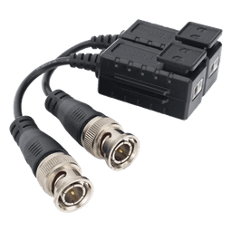 Kit de Transceptores (Baluns) con Terminal PUSH SUPERIOR, Resolución 4K , Cable flexible COAXIAL Blindado / COAXITRON / AUDIO POR COAXITRON / Menu OSD /Conector 100% COBRE / protección TVS, Calidad PREMIUM
