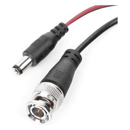 Kit de transceptores activos con conector para alimentación (12V/24Vcc/AC) TurboHD para aplicaciones de video por UTP Cat5e/6 en HD. Distancia de hasta 150 m en 4K 