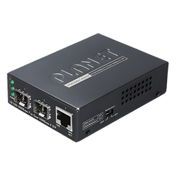 Convertidor de Medios con Doble Puerto SFP 1000BASE-FX/SX/LX y Puerto Ethernet 1000Base-T 