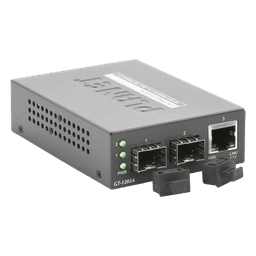 Convertidor de Medios con Doble Puerto SFP 1000BASE-FX/SX/LX y Puerto Ethernet 1000Base-T 