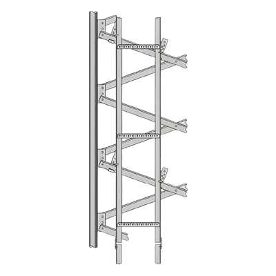 Guía de Cable tipo escalerilla de 20 pies de altura (6 metros) para Torre SSV.