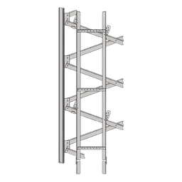 Guía de Cable tipo escalerilla de 20 pies de altura (6 metros) para Torre SSV.