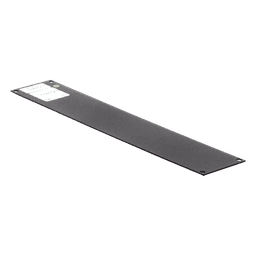 Tapa Ciega para Rack de 19in,  de 2UR, Color Negro