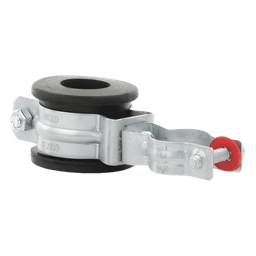 Aislador para Bajada de Cable / Separación 4-5 cm / Calibre 250 kcm / Cuerpo Galvanizado / Neopreno / 1.5 m entre Aisladores