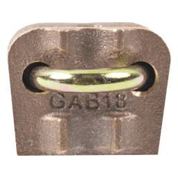 Conector de Varilla 5/8" a Cable Calibre 4  a 3/0 AWG. 