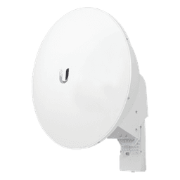 Antena Direccional airFiber X, ideal para enlaces Punto a Punto (PtP), frecuencia 5 GHz (5.1 - 5.9 GHz) de 23 dBi slant 45