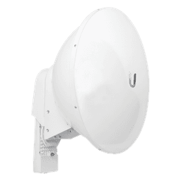 Antena Direccional airFiber X, ideal para enlaces Punto a Punto (PtP), frecuencia 5 GHz (5.1 - 5.9 GHz) de 23 dBi slant 45