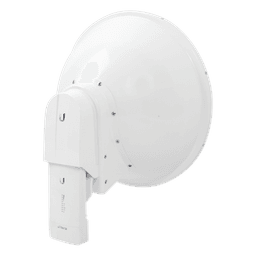 Antena Direccional airFiber X, ideal para enlaces Punto a Punto (PtP), frecuencia 5 GHz (5.1 - 5.9 GHz) de 23 dBi slant 45