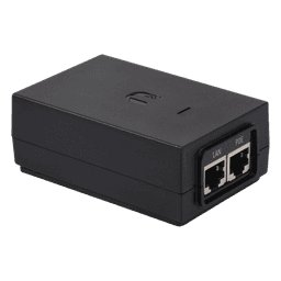 Adaptador PoE Ubiquiti de 24 VDC, 1.25 A con puerto Gigabit