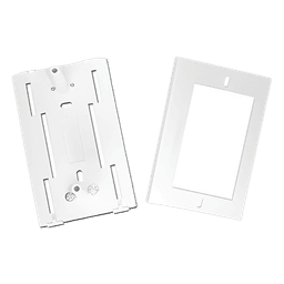 Soporte y tapa universal color blanco de PVC auto extinguible, para canaleta TEK100 (5595-10001)