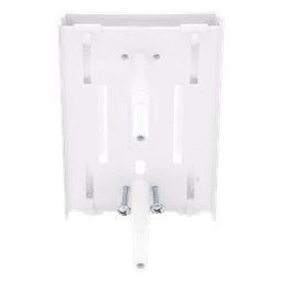 Soporte y tapa universal color blanco de PVC auto extinguible, para canaleta TEK100 (5595-10001)