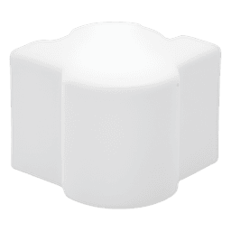 Esquinero exterior / ABS auto-extinguible / -40°C a +85°C / 0.035 kg / NOM-001-SEDE-2005