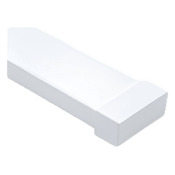 Tapa final blanca de PVC auto extinguible,  para canaleta PT48 (6190-01002) 