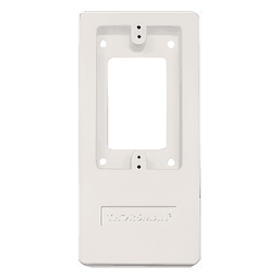 Caja de contactos color blanco de PVC auto extinguible,  para canaletas PT48 (7100-01001)