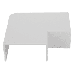 Sección en "L" de PVC auto extinguible,  para canaletas TMK1735, TMK1735SD (5330-02001)