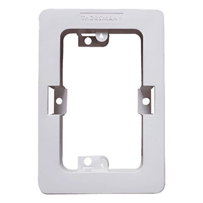 Caja Sin Fondo Universal, Color Blanco de PVC Auto Extinguible (7900-02002)