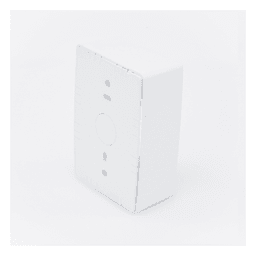 Caja de Registro Universal, Color Blanco de PVC Auto Extinguible (7902-02001)