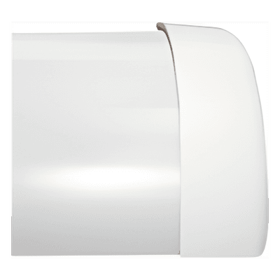 Tapa final de PVC auto extinguible color blanca,  para canaleta DMC4FT (9490-02001