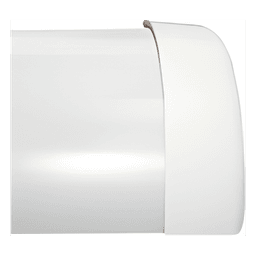 Tapa final de PVC auto extinguible color blanca,  para canaleta DMC4FT (9490-02001