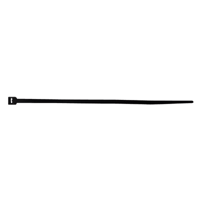 Cincho de nylon color negro, 2.5 x 100mm (100pzs) (4200-01001)